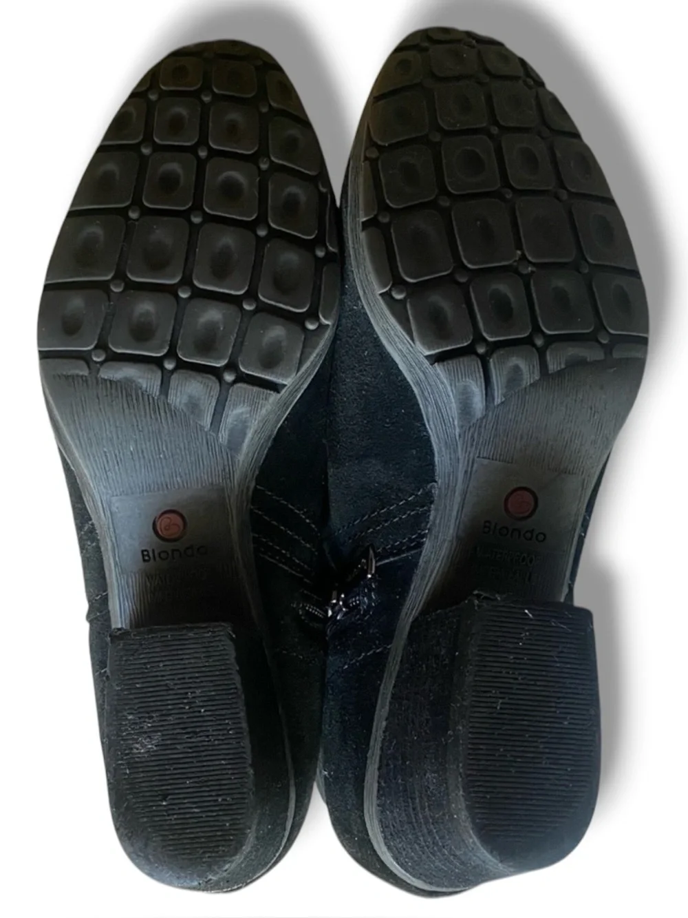 Blondo Valli 2.0 Waterproof Bootie Black Nubuck Size 7